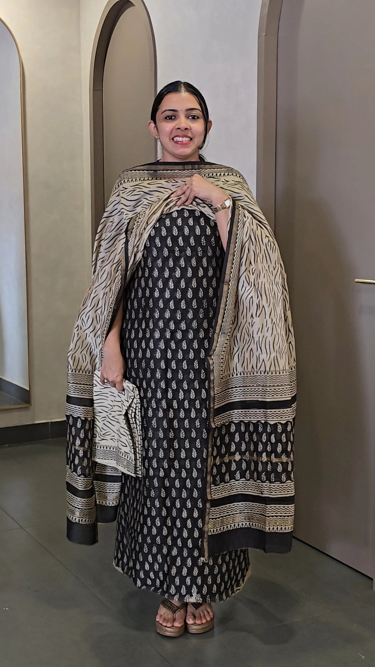ChanderiSilk Salwarsuit - SC 10729