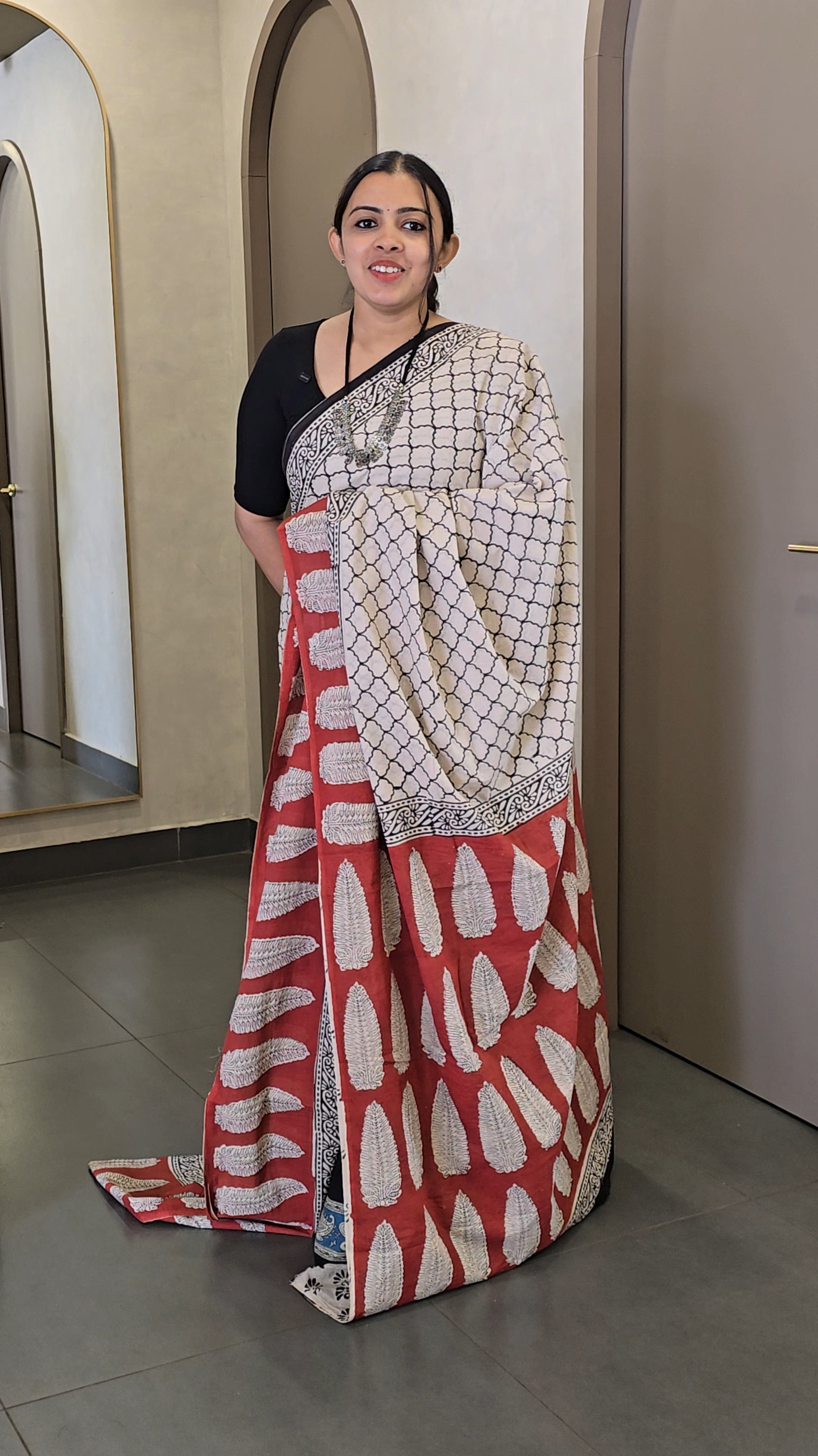 Cotton Saree - PB 10125