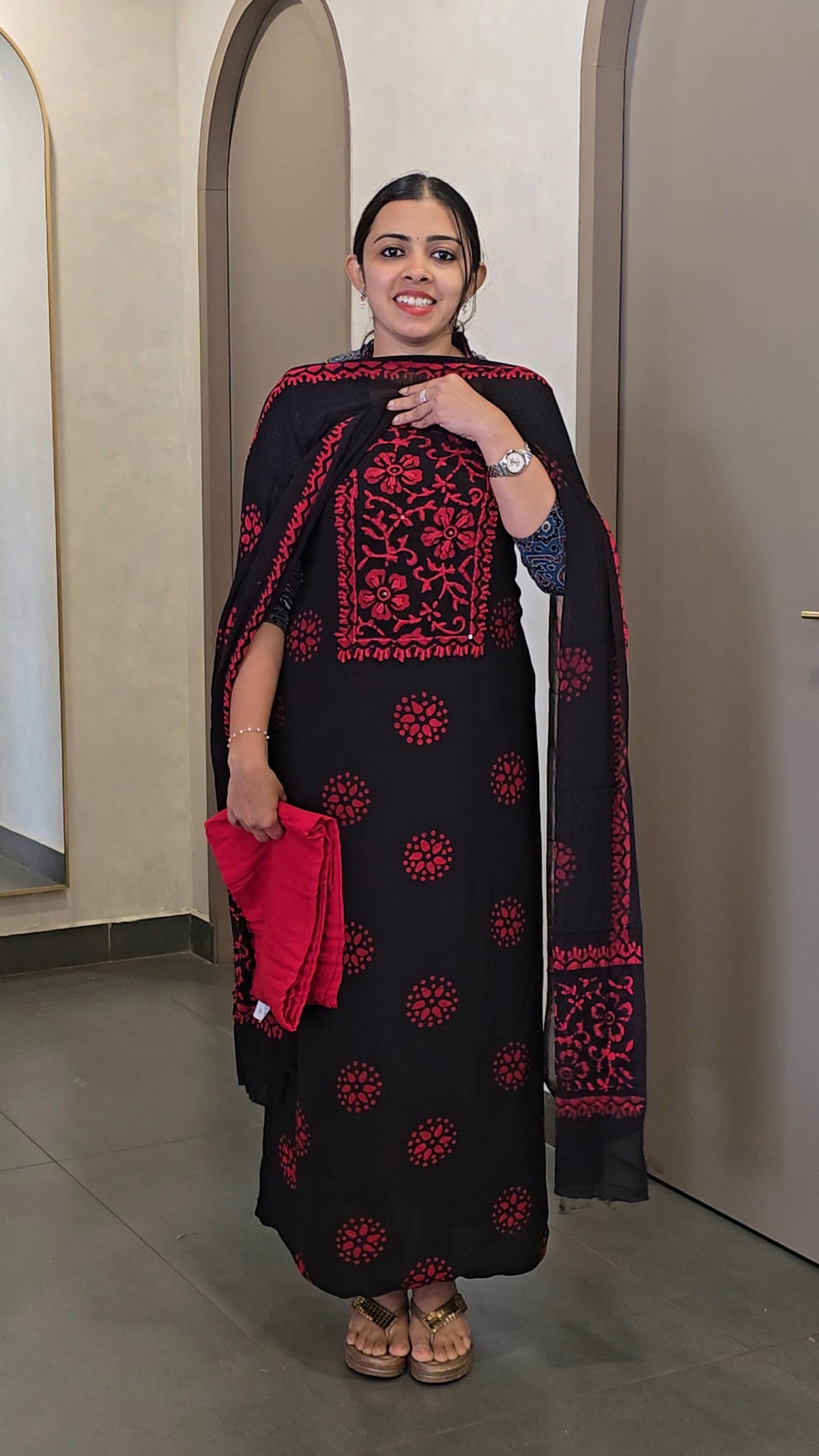 Crepe Georgette Salwarsuit - SC 10799