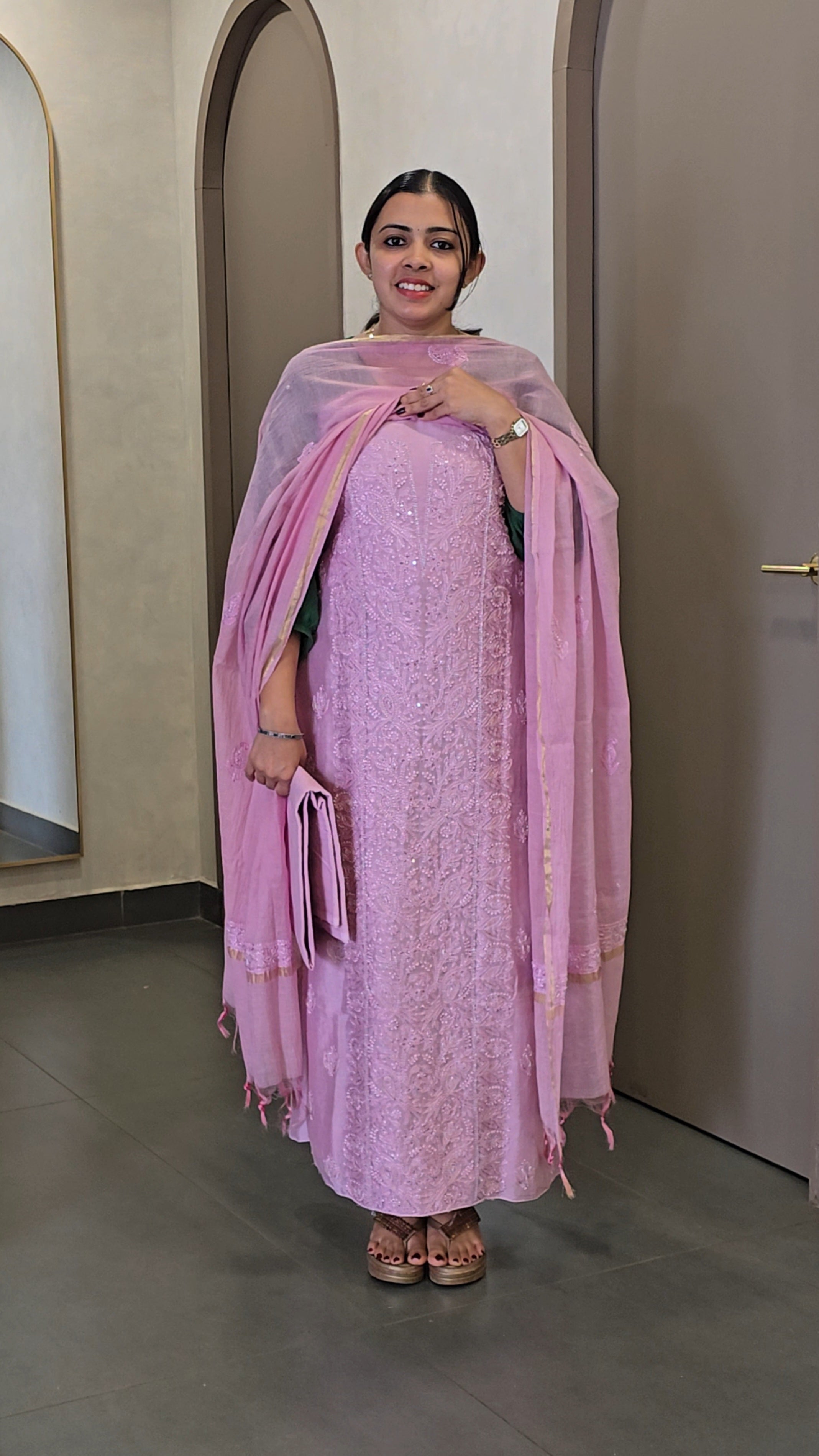 Premium Mulchanderi Chikankari Salwarsuit - SC 10152