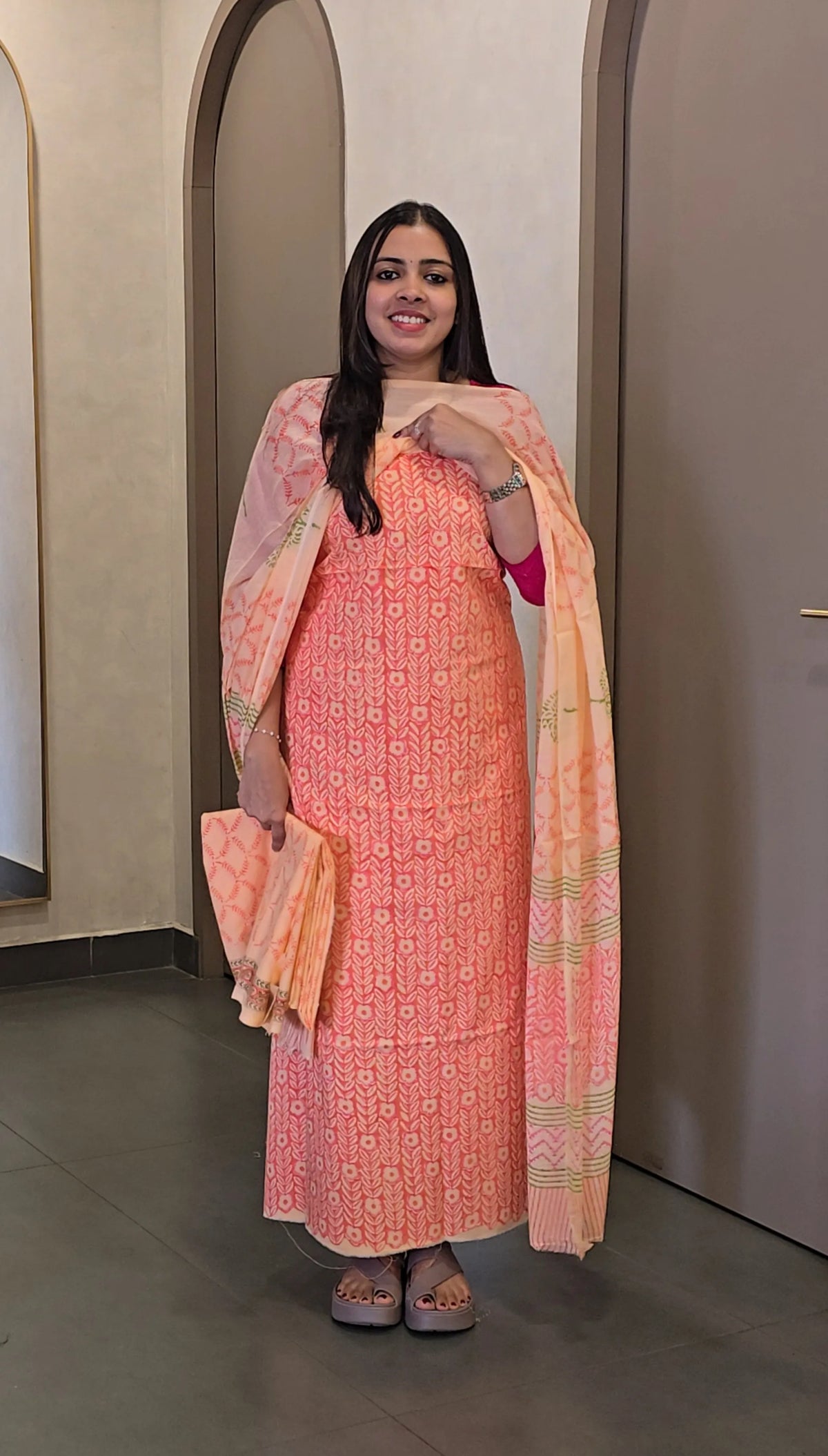 Cotton Salwarsuit - SC 10135