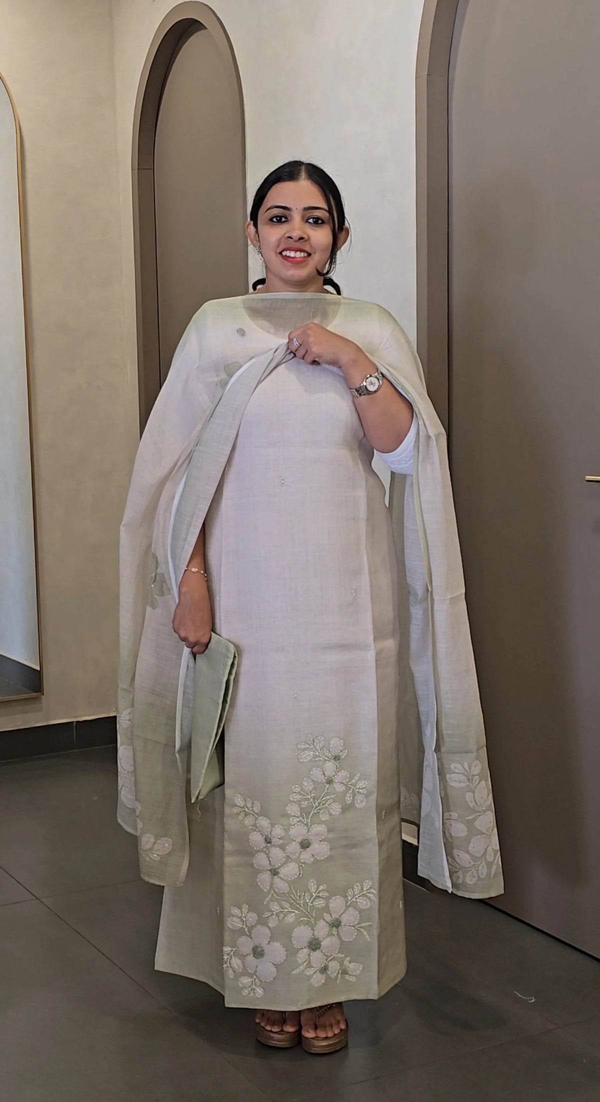 Premium Linen Salwarsuit - SC 10780