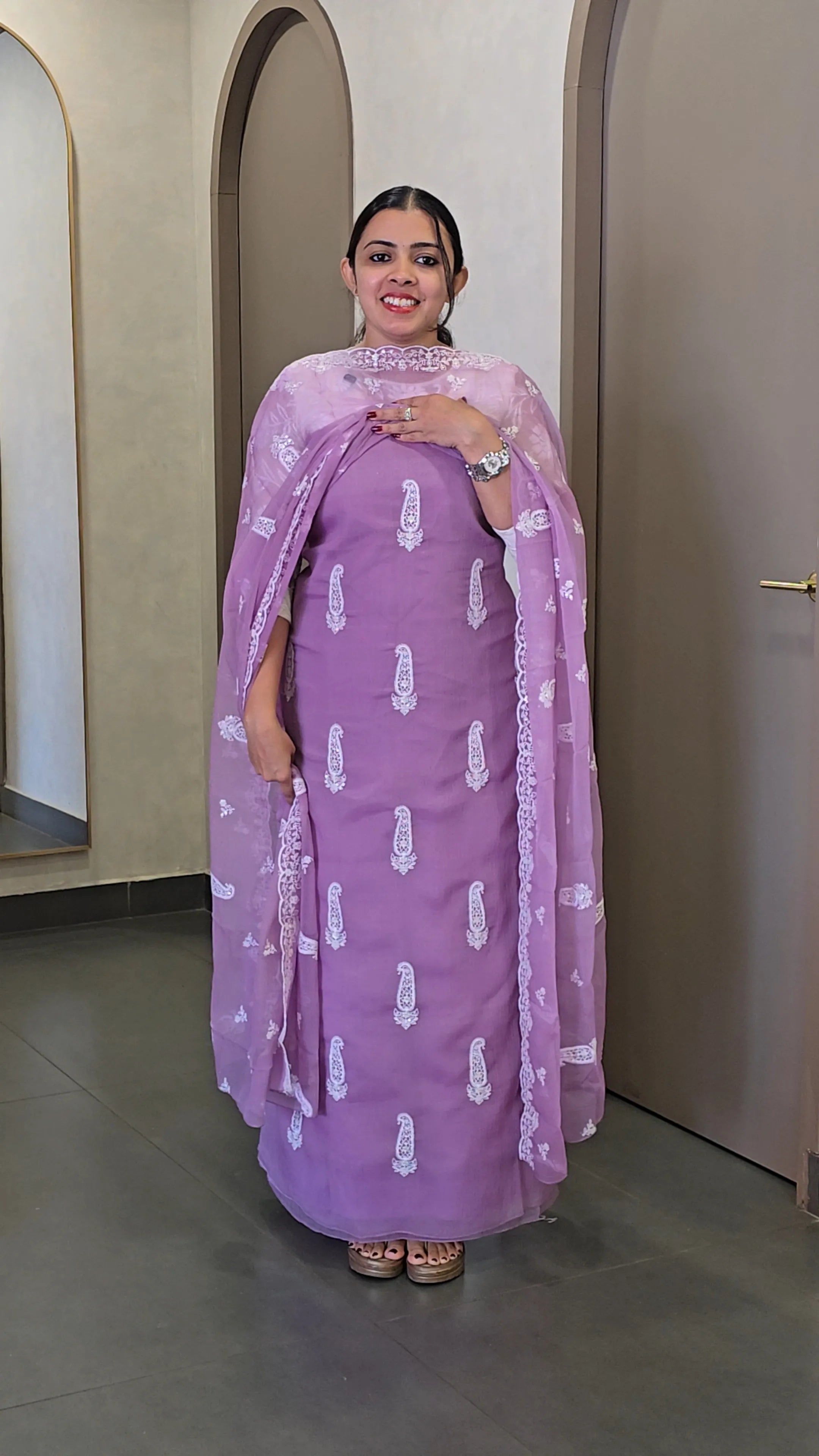 Crushed Salwarsuit - SC 9811