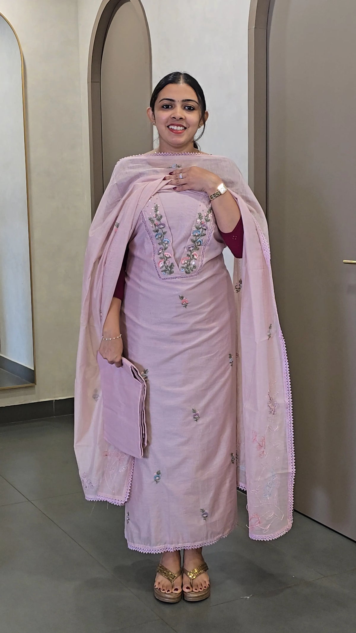 Mulchanderi Salwarsuit - SC 10708