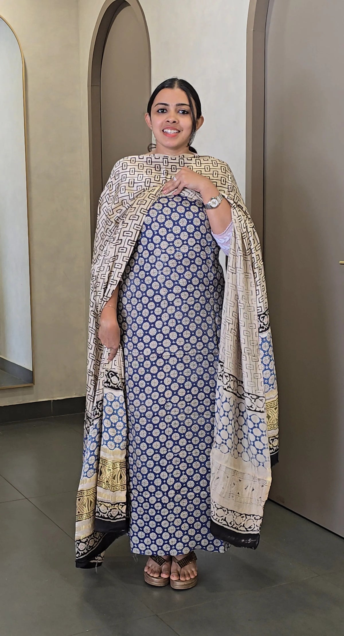 Pure ModalSilk Salwarsuit - SC 10744