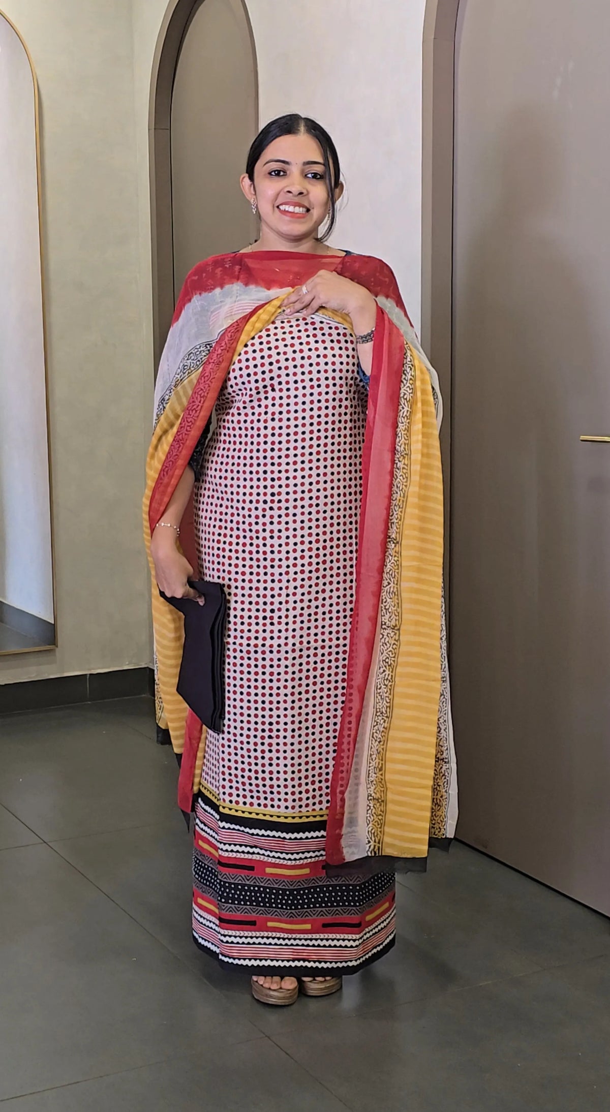 Pure Cotton Salwarsuit - Offer