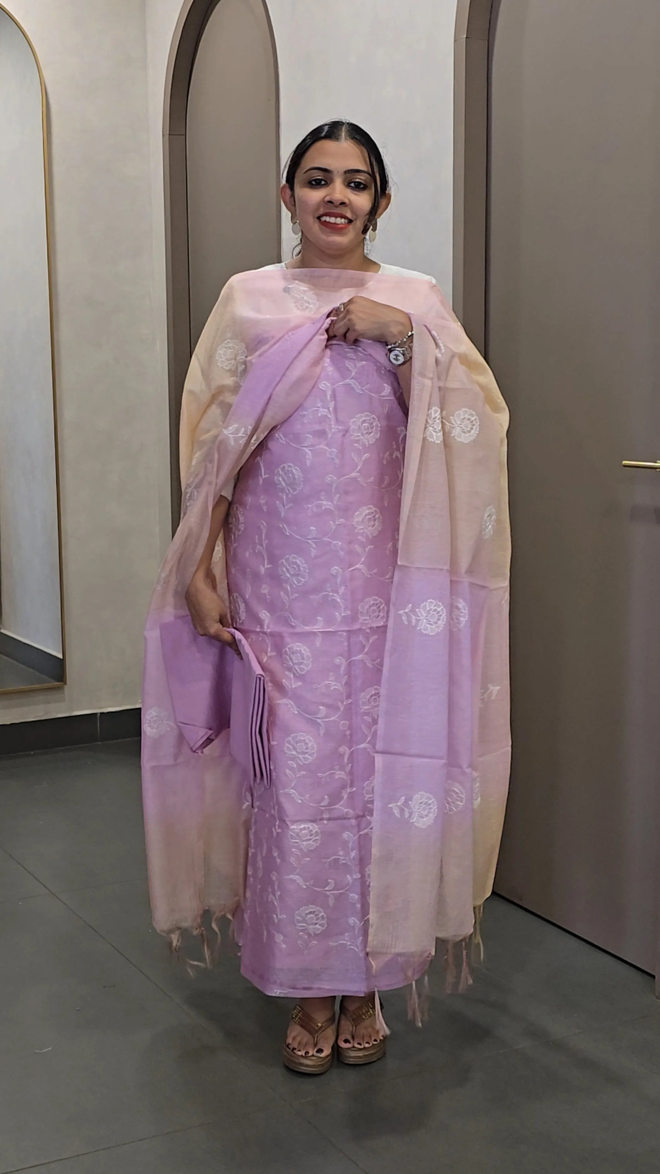 Pure Mulchanderi Salwarsuit - SC 10426