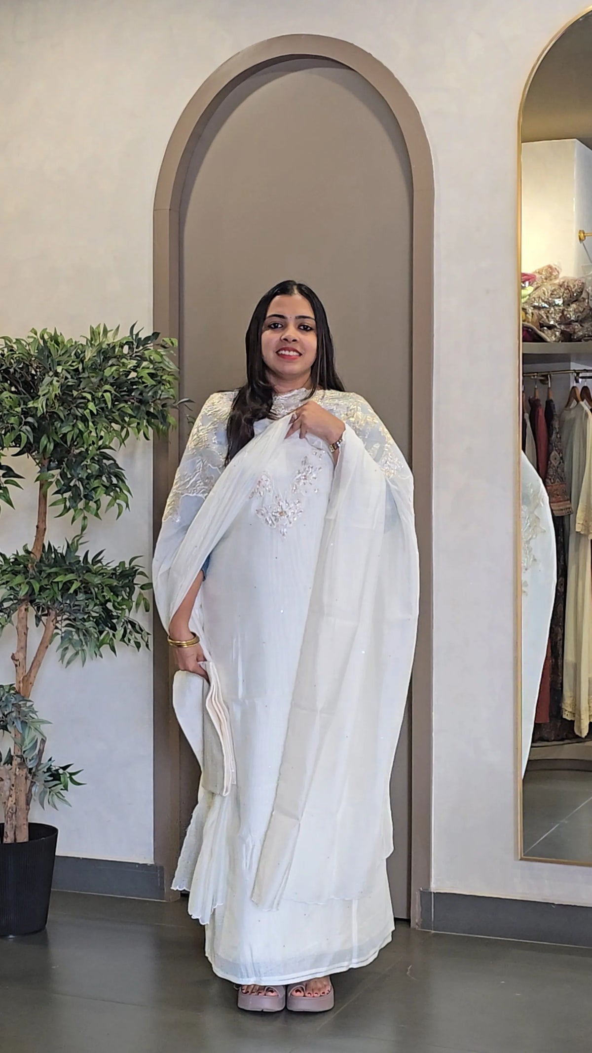Modal Chanderi Salwarsuit - SC 10915