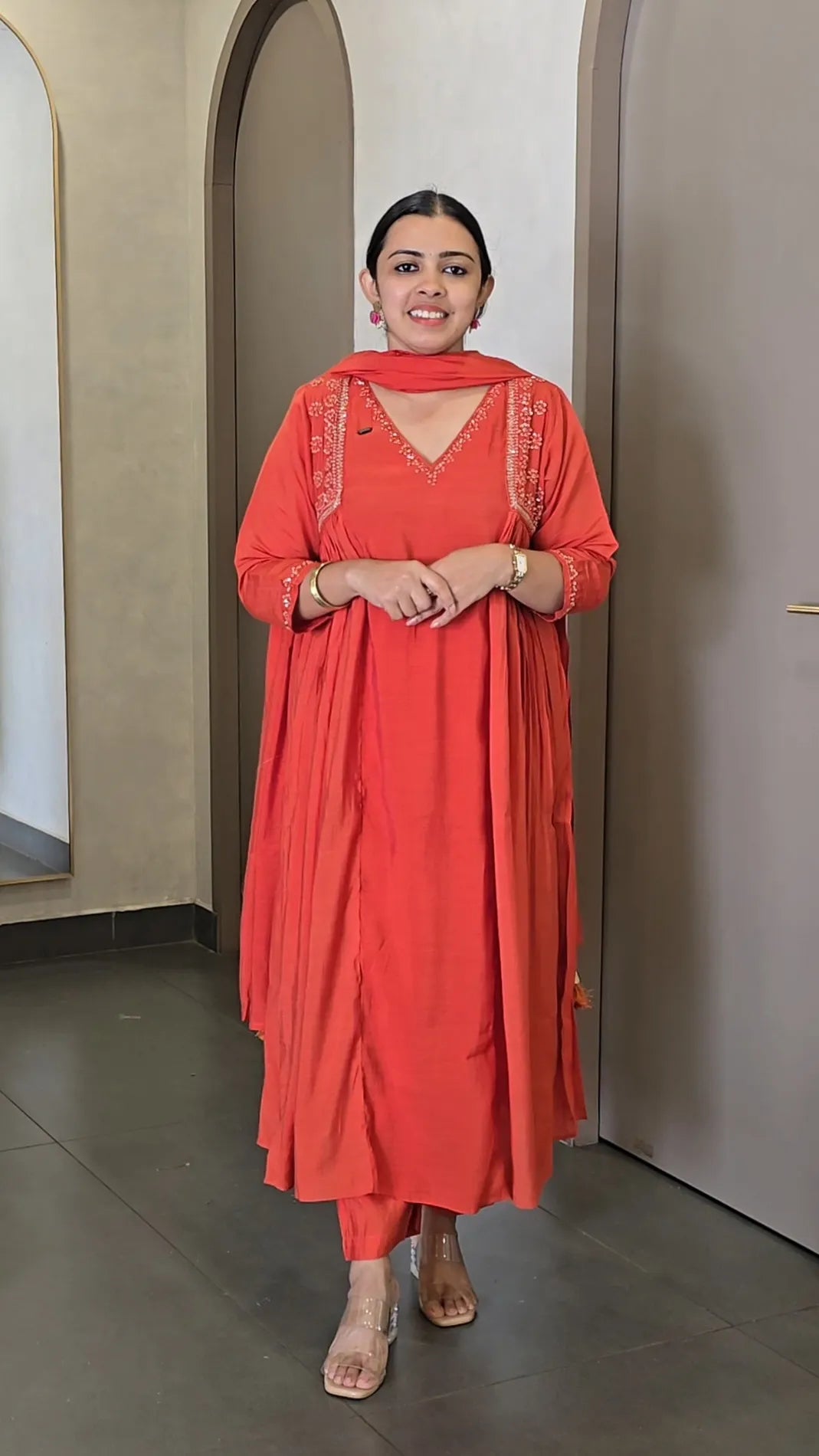 MulChanderi Salwarset - SC 10735