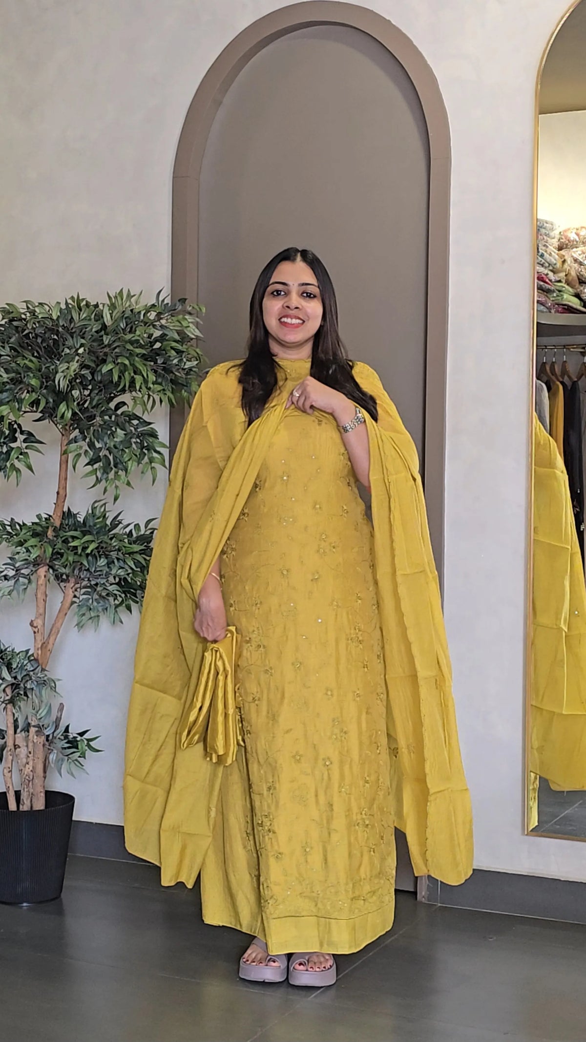 Mul Crush Salwarsuit - SC 10943