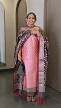 Soft Silk Banarasi Salwarsuit - SC 10254