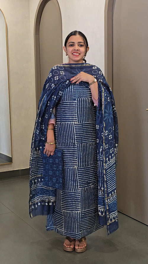 ChanderiSilk Salwarsuit - SC 10729
