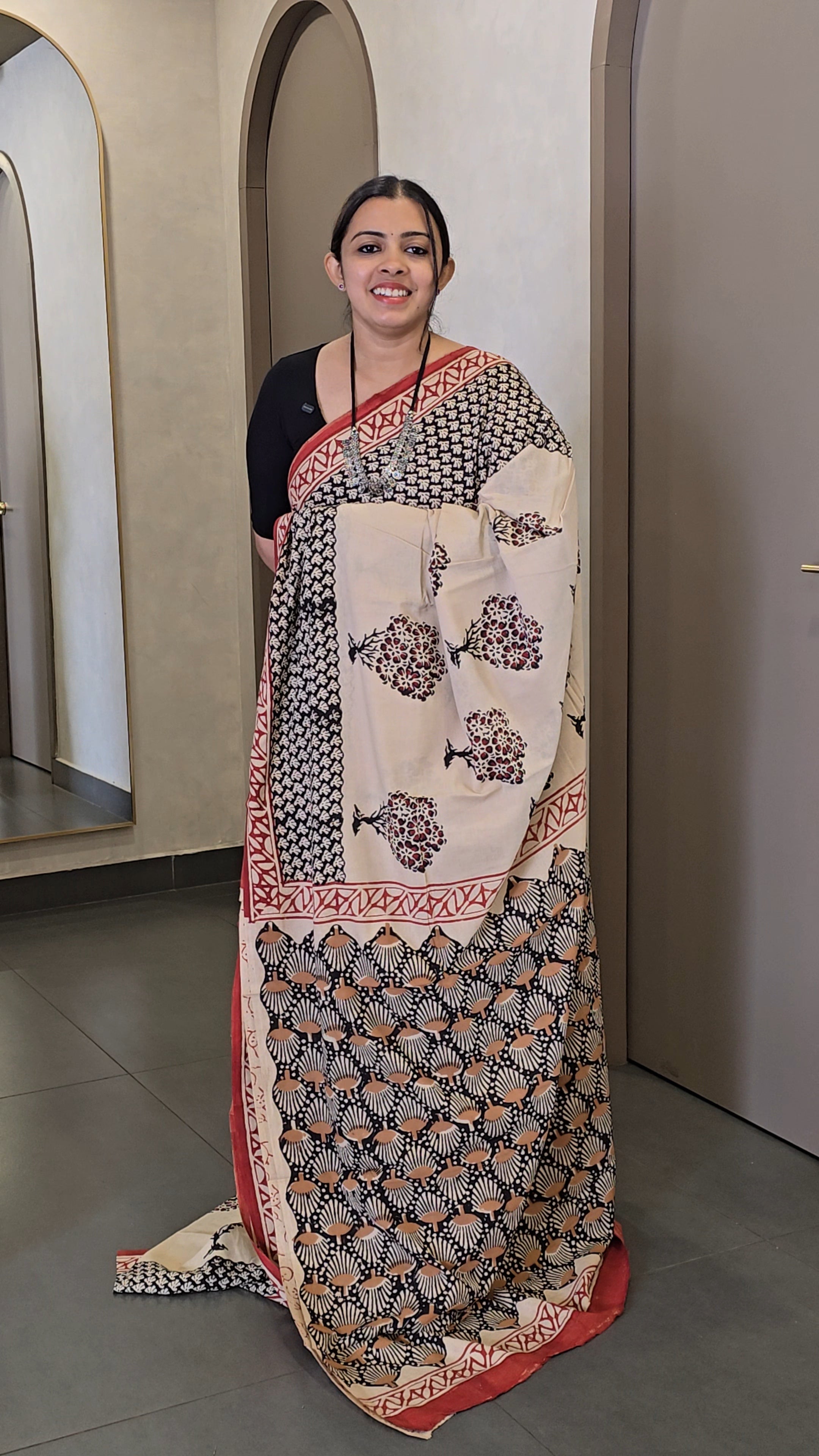 Cotton Saree - PB 10125
