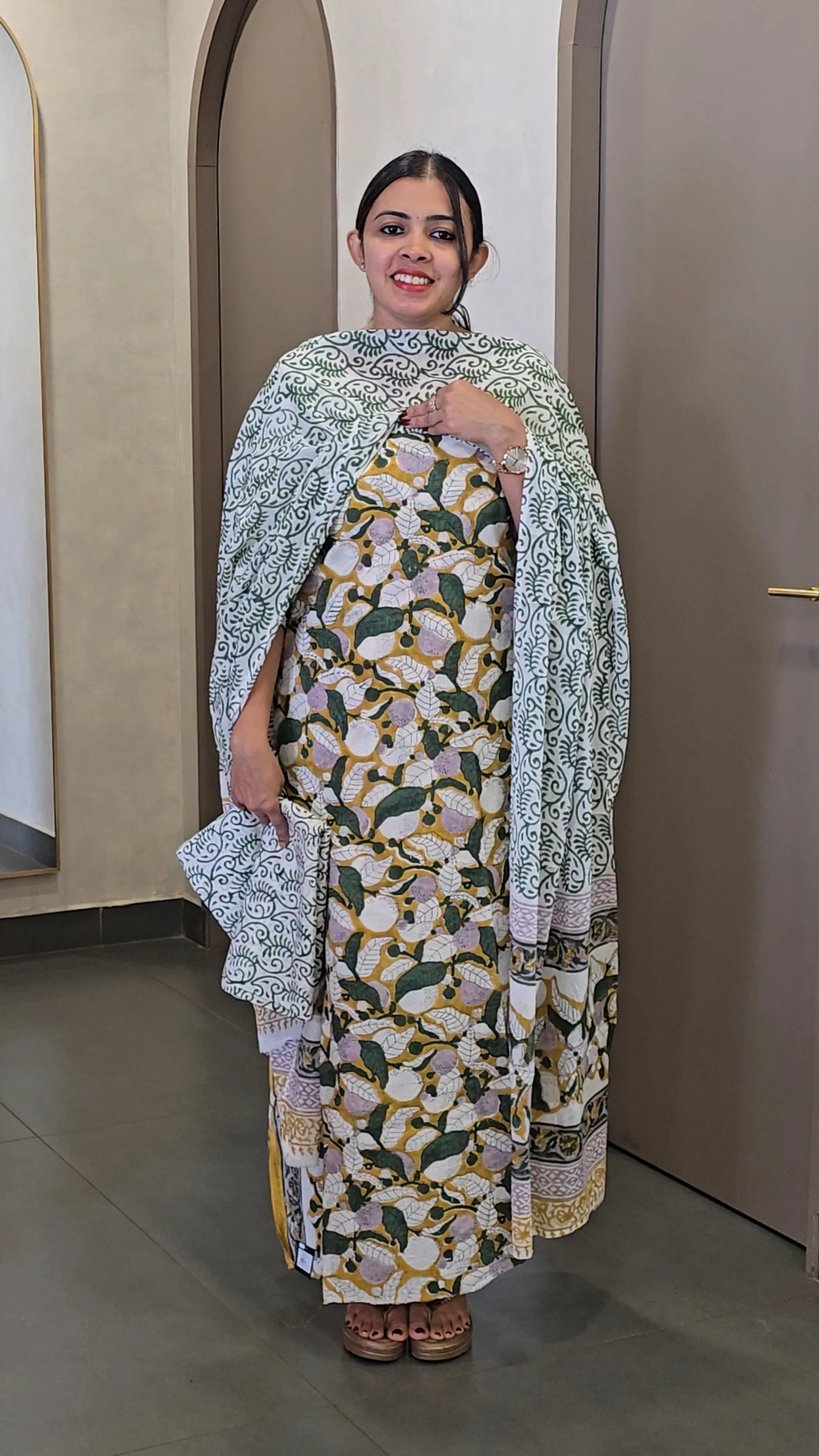 Cotton Salwarsuit - SC 10135