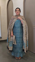Chanderi Silk Salwar Suit - SC 10724
