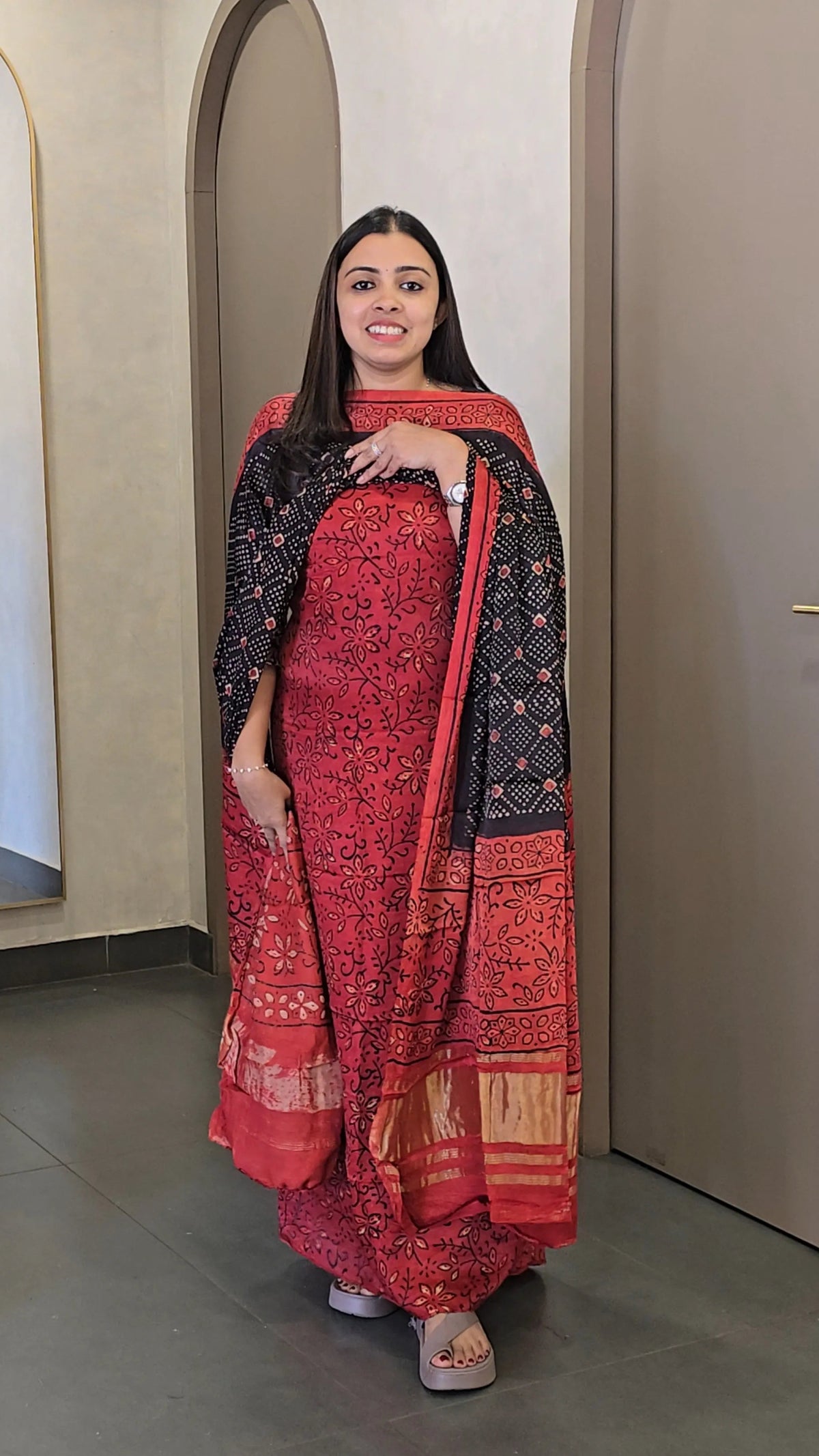 Modalsilk Salwarsuit - SC 10744