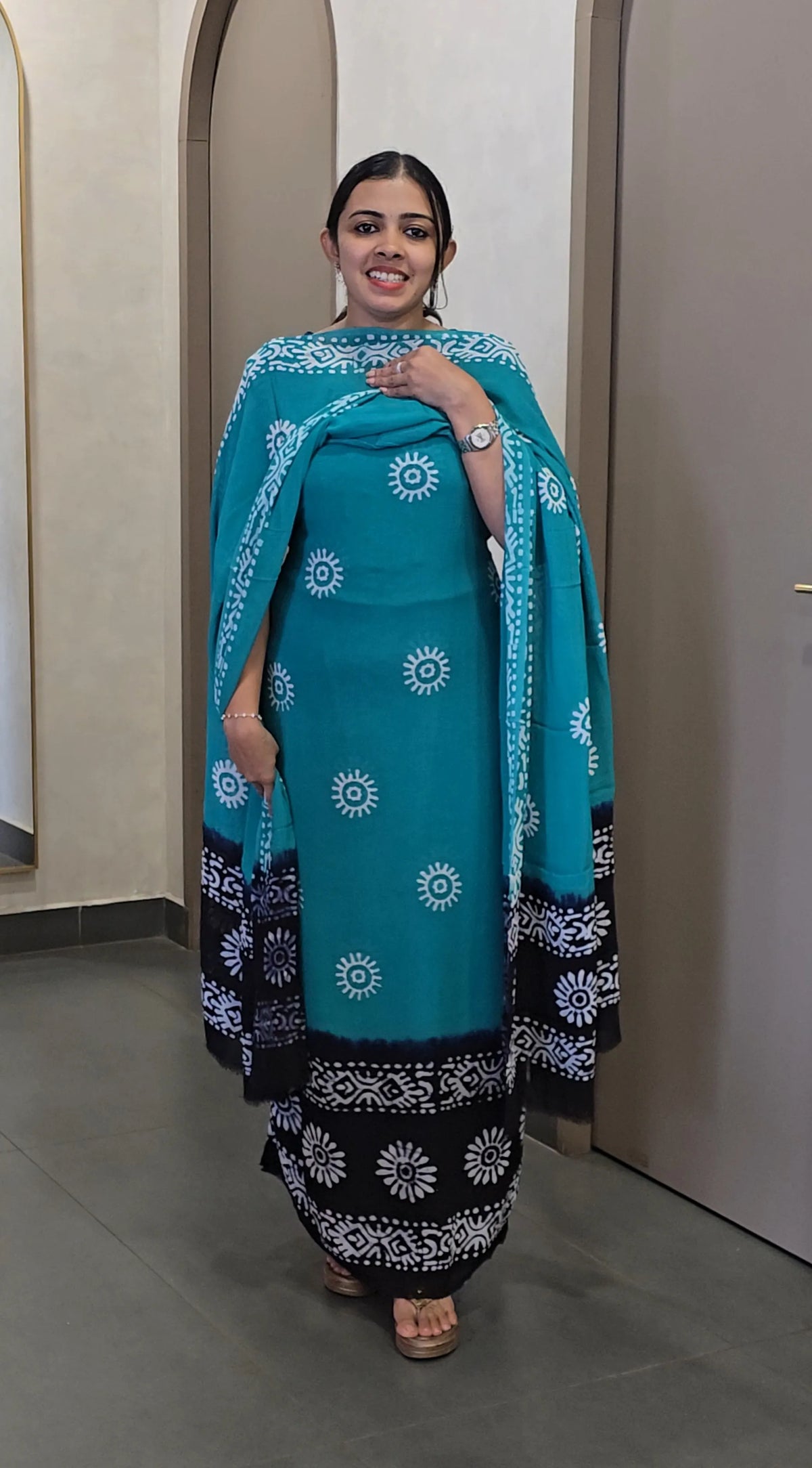 Crepe Georgette Salwarsuit  - SC 10806