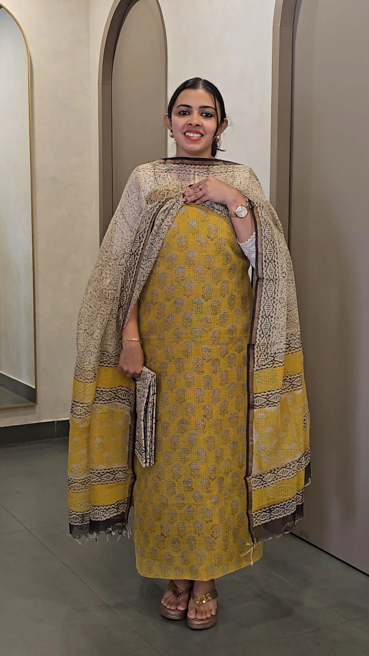 Kota Doria Salwarsuit - SC 10325