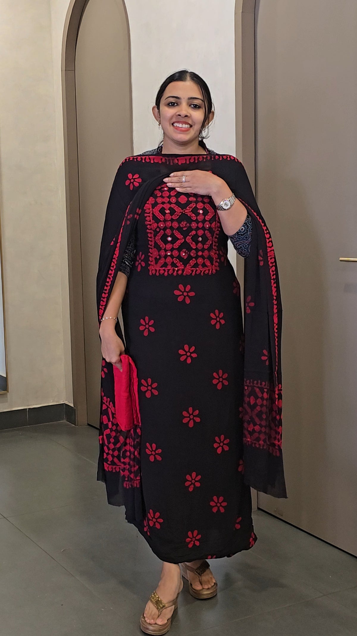 Crepe Georgette Salwarsuit - SC 10799